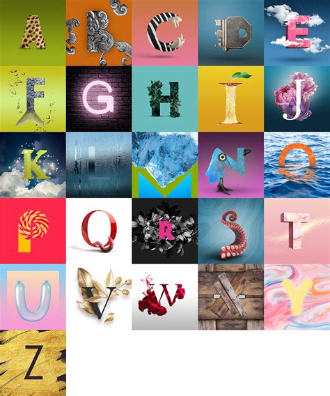 Alphabet On Behance