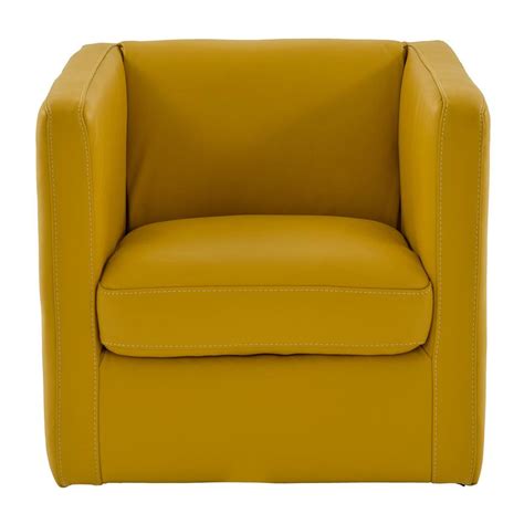 Give your child's desk a touch of personality with this playful chair that makes studying a joy. Cute Yellow Leather Swivel Chair | El Dorado Furniture