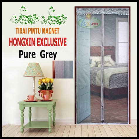 Di rumah pun seringkali kita lupa menutup kembali pintu yang telah dibuka, menyebabkan kamar maupun rumah kita terus menjadi tempat favorit nyamuk untuk menghisap darah. TIRAI MAGNET TAIWAN: Pure Grey | Jual Tirai Magnet Taiwan ...