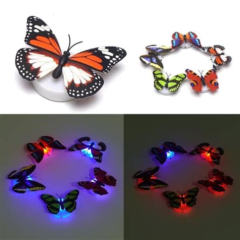 Oleh karena itulah ketika akan memilih lampu juga membutuhkan banyak pertimbangan. LED Kupu Kupu Lampu Hias Kamar Butterfly Unik | Grosir Cirebon