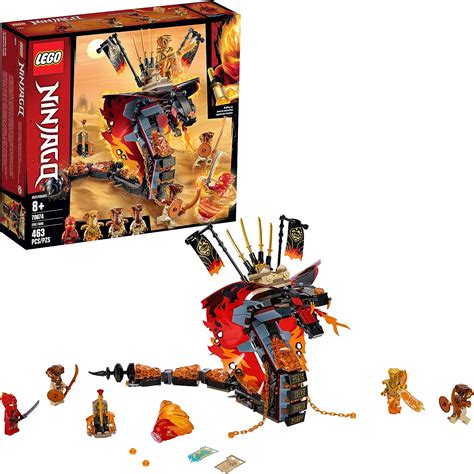 Lego Ninjago Fire Fang 70674 Kit De Construction 463 Pièces Amazon