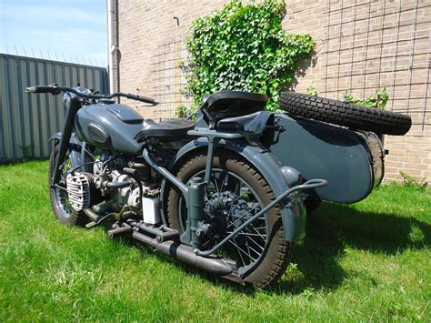 Restored 1957 Ural M72 Motorcycle With Sidecar