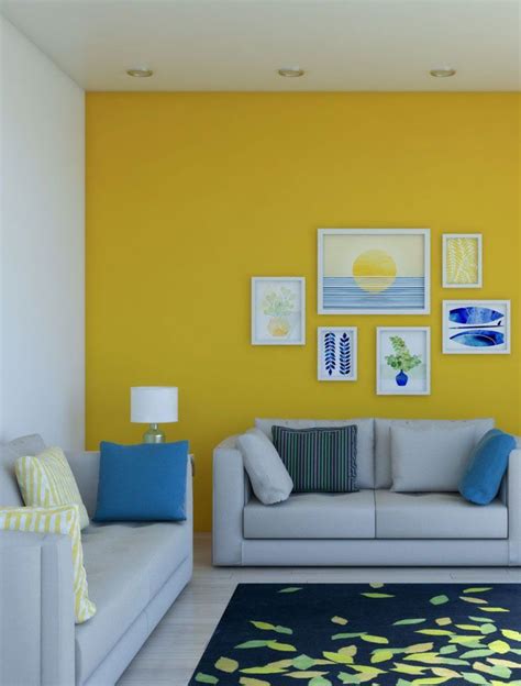 Yellow And Blue Living Room Ideas Yellow Decor Living Room Yellow