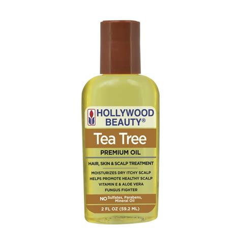 Hollywood Beauty Tea Tree Oil Skin And Scalp Treatment 2 Oz Walmart