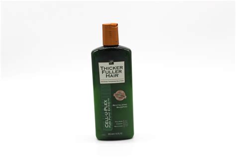 Thicker Fuller Hair Cell U Plex Revitalizing Shampoo 12 Oz Naya London