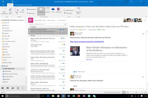 Whats New In Microsoft Outlook 2016