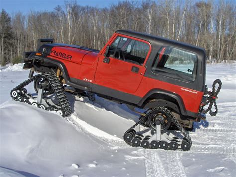 American Track Truck Jeep Wrangler Snow Cat Trail Groomer Kit Hcs