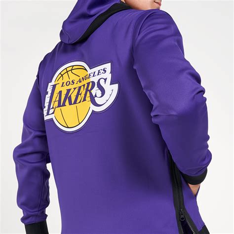 Buy Nike Mens Nba Los Angeles Lakers Showtime Therma Flex Hoodie In