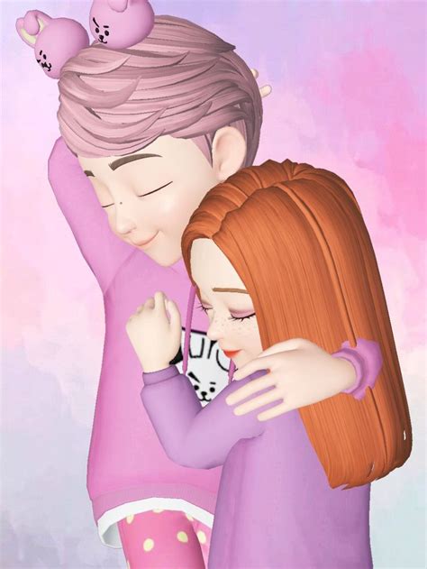 With Jungkook Zepeto #zepeto BT21 #BT21 | Lucu, Gambar