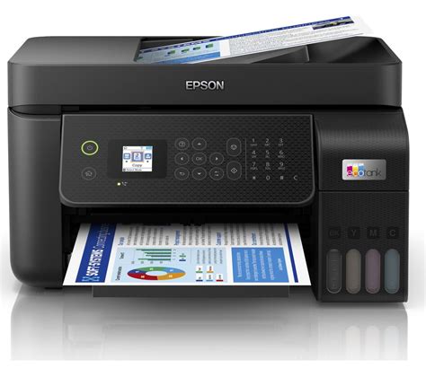 Epson Ecotank Et 4800 All In One Wireless Inkjet Printer With Fax Review 8 9 10