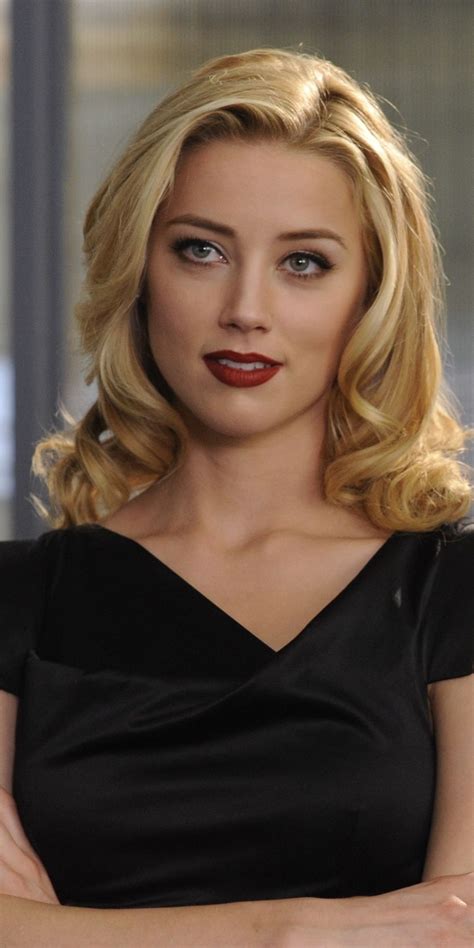 Amber Heard Actress Black Dress Beautiful Wallpaper Belleza Mujer