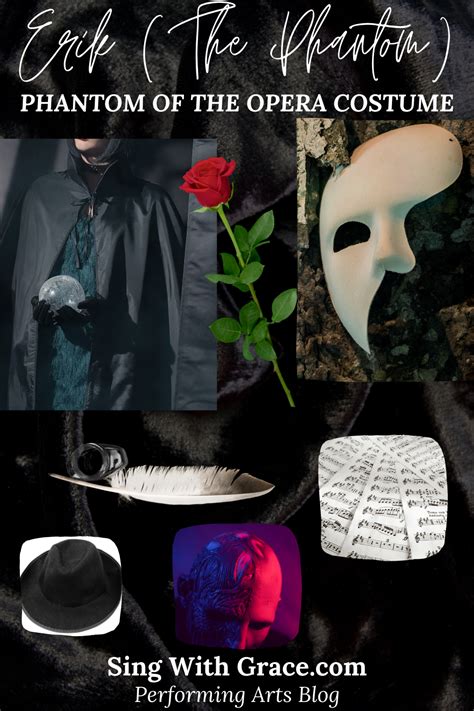i created halloween costume looks for many of my favorite characters from the phantom of the