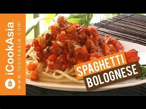 Spaghetti bolognese mungkin adalah varian spaghetti paling populer di indonesia 1 gelas anggur merah. Spaghetti Bolognese | Try Masak | iCookAsia - YouTube