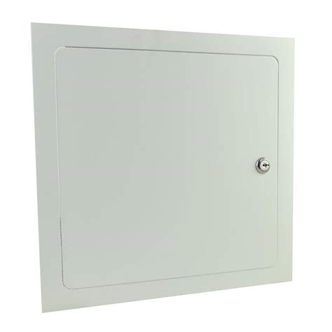 elmdor 16 in x 16 in metal wall and ceiling access panel whites wgl 2 s