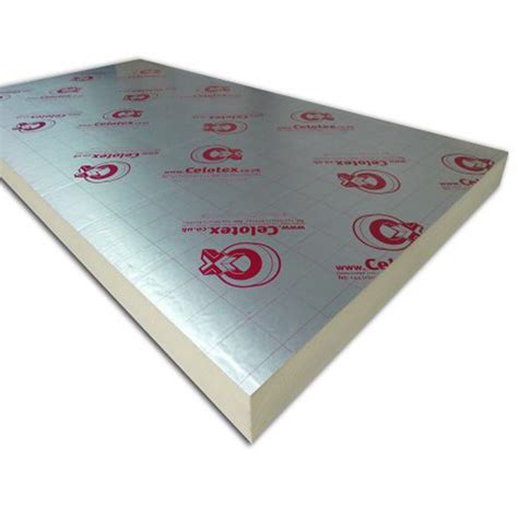 celotex tb4000 pir insulation board 40mm 2400 x 1200 x 40 mm muffle