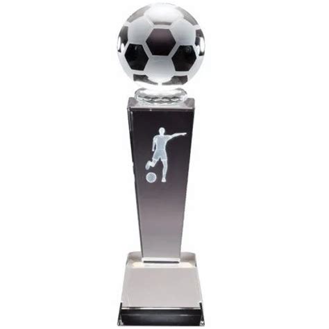 Acrylic Football Award Trophy At Rs 390piece In Surat Id 16680843448
