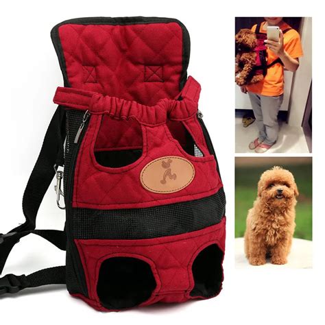 Newoutdoor Pet Bag Legs Out Front Style Carrier Travel Backpack Double