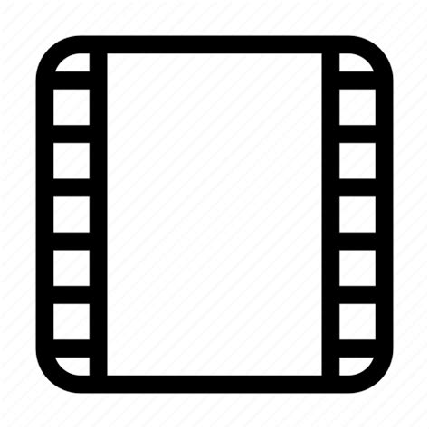 Filmstrip Movie Multimedia Gui Web Icon Download On Iconfinder