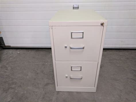 Small cabinet size allows for flexibility. Small Putty HON 2 Drawer File Cabinet | Madison Liquidators