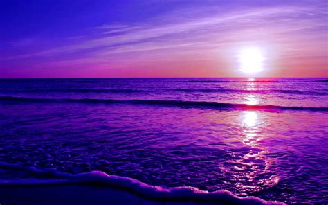 Light Purple Sunset Background Ana Candelaioull