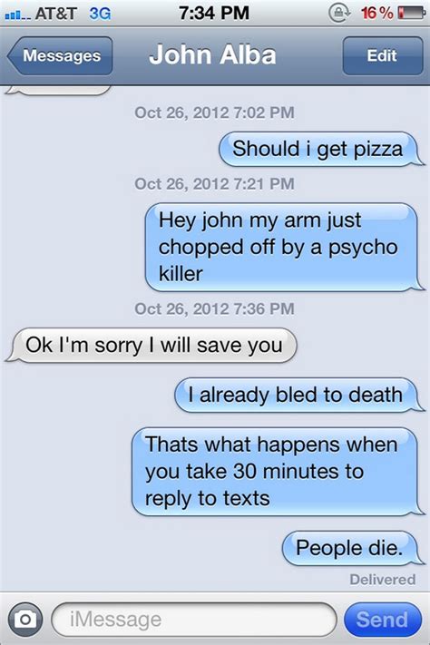 15 Best Text Message Responses When People Dont Text Back