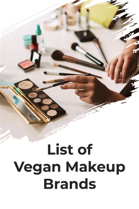 Ultimate List of Vegan Makeup Brands | Vegan makeup brands, Vegan makeup, Makeup brands