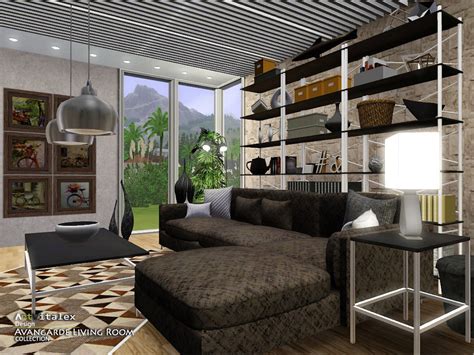 The Sims Resource Avangarde Living Room