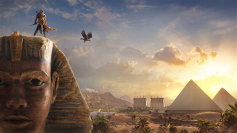 Bayek Sphinx Assassins Creed Origins K Wallpapers Ipad