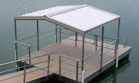 Steel Framed Floating Docks For Ponds And Lakes Deluxe Steel 12x16