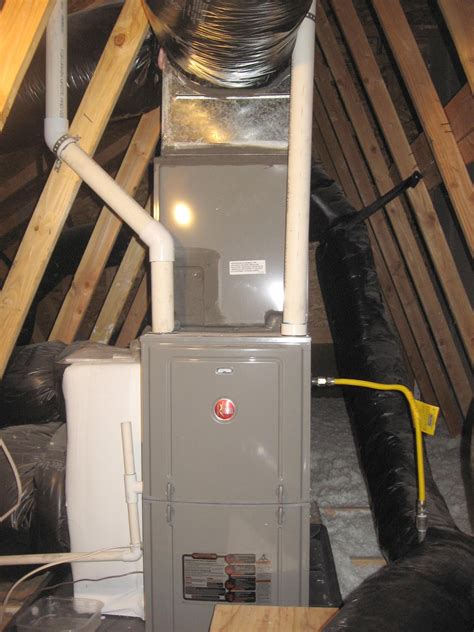 Energy Conservation How To Best Placement Of An In Attic Gas Furnace