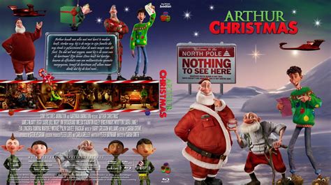Arthur Christmas Custom Bluray Movie Blu Ray Custom Covers