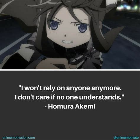 Homura Akemi Quotes Anime Qoutes Anime Quotes Quotes