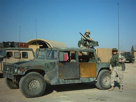 Us 1st Infantry Division Armored Hmmwv Gun Truck With History