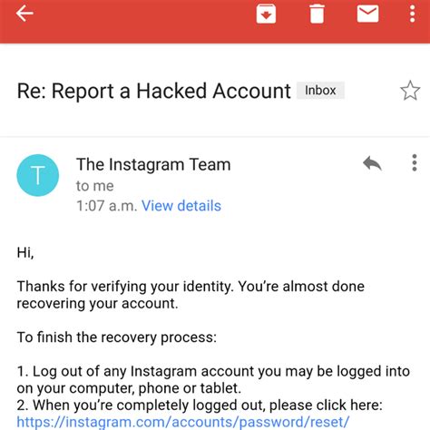 On any app, if you tap on log out, you will be signed out from the account. How to get my deleted Instagram account back if it was hacked by someone and then deleted - Quora