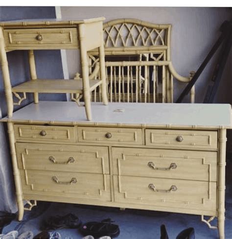 We did not find results for: Thomasville Allegro Faux Bamboo Dresser In High Gloss Gray