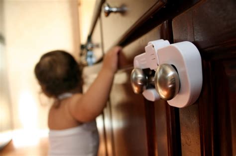 Use safety door guard made of soft foam to keep door open. A Primary Checklist for Baby Proofing Your Kitchen