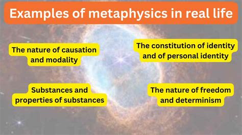 Examples Of Metaphysics In Real Life