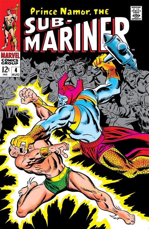 Sub Mariner 4captain Marvel 4 1968 Earths Mightiest Blog