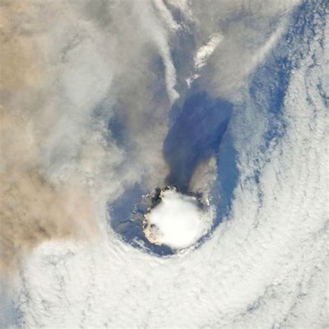 Stunning Pictures Of Volcanic Eruptions Seen From Space Amusing Planet
