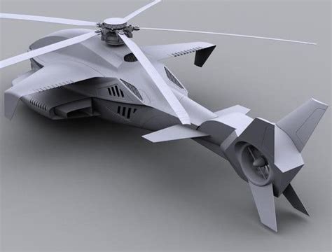 Futuristic Helicopter Concept Aircraft Aircraft Design Helicopter