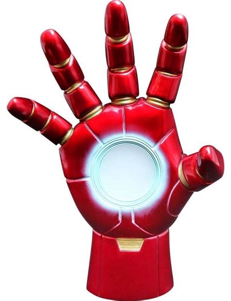 Marvel Iron Man Repulsor Hand Light Up Enamel Pin Ubicaciondepersonas