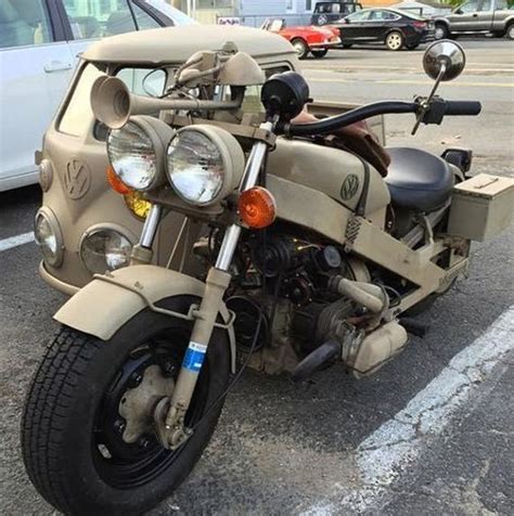 See more ideas about sidecar, bicycle sidecar, bike with sidecar. Cool Motorcycle With An Awesome Custom Sidecar - Barnorama