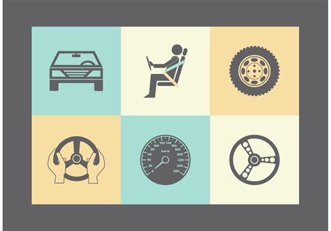 Free Vector Car Parts Icons Download Free Vector Art Stock Graphics
