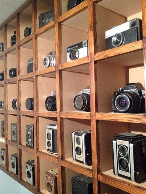 This Photographers Office Features His Collection Of Vintage Cameras
