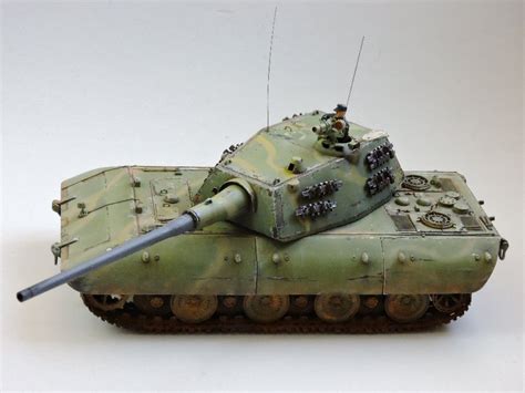 German E100 Super Heavy Tank Plastic Model Military Vehicle Kit 1