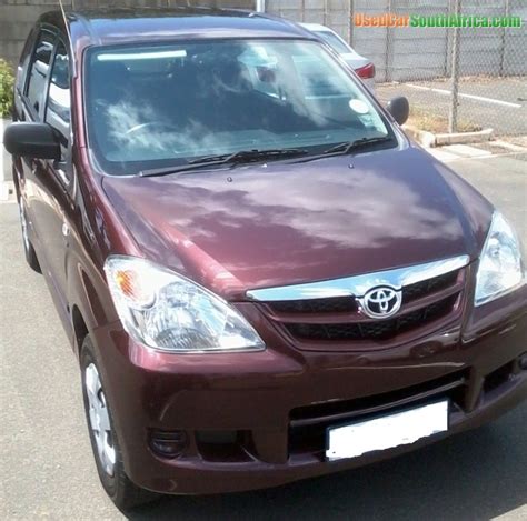 2011 Toyota Avanza 13 Sx Used Car For Sale In Durban Central Kwazulu