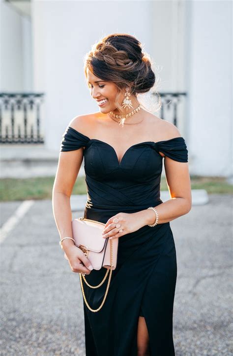13 Out Of This World Hairstyle For Off Shoulder Dress Black Women