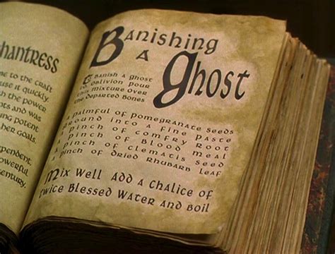 Banishing A Ghost Charmed Fandom