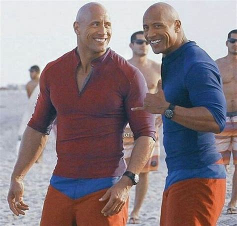 Rare Photo Of The Rock And His Identical Twin Brother Dwayne Johnson Gag