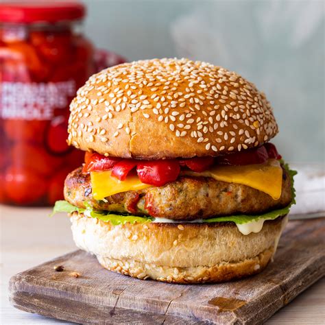 Best Chicken Burger Recipes Natasha S Chicken Burgers Recipe